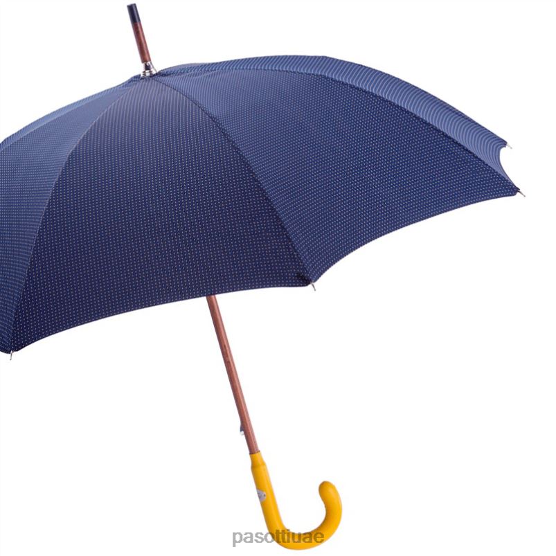 مظلة | 142 pto cn4 p - مظلة مخصصة، مقبض من الجلد الأصفر PASOTTI Z446V123